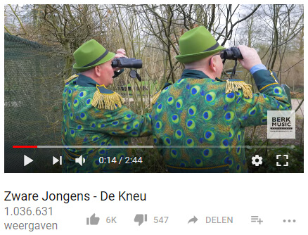 de kneu meer dan een miljoen views
