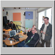  De Zware Jongens te gast bijOmroep Brabant Radio bij Martin Folder - 12 februari 2010 © Zware Jongens