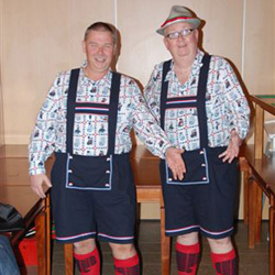 Zware Jongens in hun nieuwe outfit.