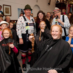 Zware Jongens in actie voor Stichting Haarwensen
